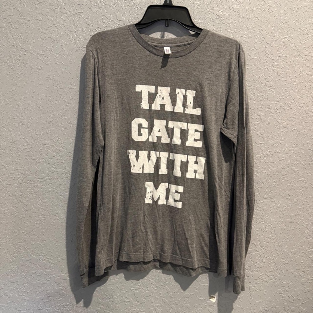 Women's Grey Long Sleeve T-shirt